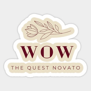 WOW Women of Worship Sticker